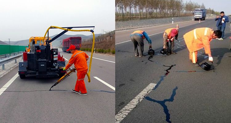 crack sealing machine