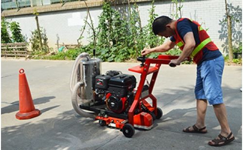 Why people choose ENUO asphalt road slotting machine