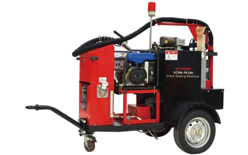 Application of Portable Crack Sealing Machine